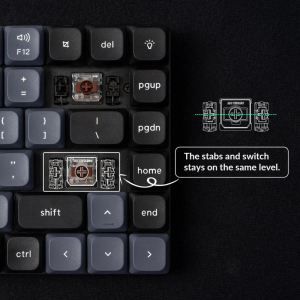 Купить Keychron K3 Pro, 84 клавиши, RGB-подсветка, Gateron Brown Switch-4.jpg
